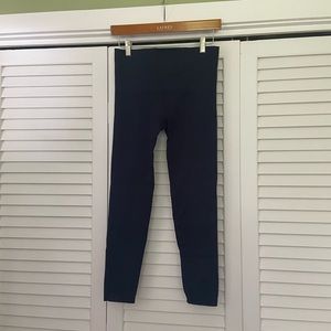 Spank leggings- Navy-LG